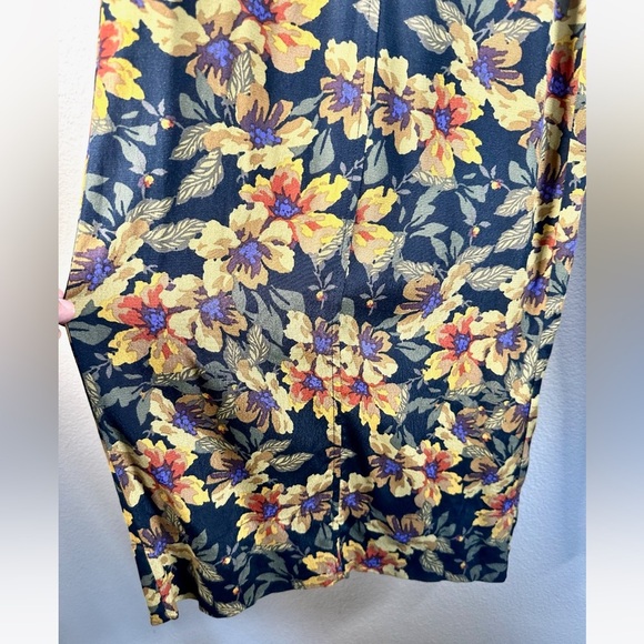 Free People Love Letter Palazzo Wide Leg Floral Print Pant - Picture 8 of 13